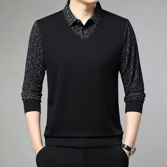 PULLS À 2 PIECES NOIR ELEGANT