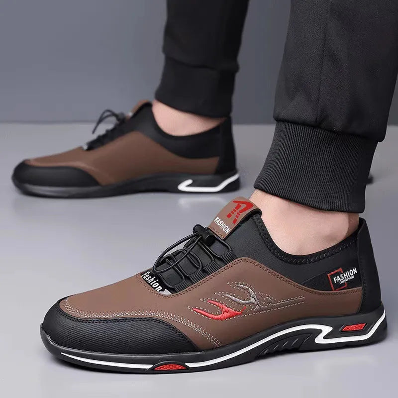 Chaussures de sécurité hautes cuir pull up marron Sahara S3 Mabéo Industries