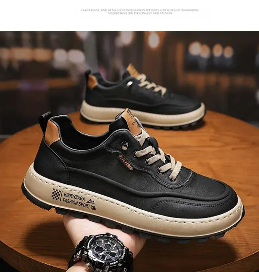 BASKETS NOIR– STYLE URBAIN ET CONFORT