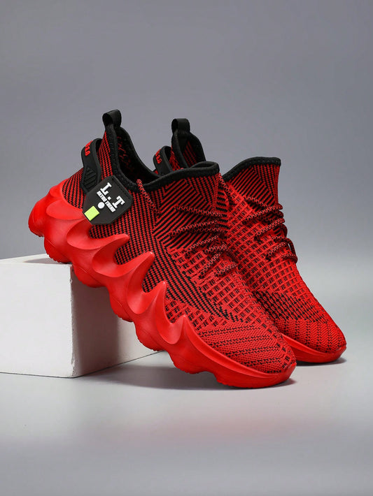 BASKETS ROUGES & NOIRES