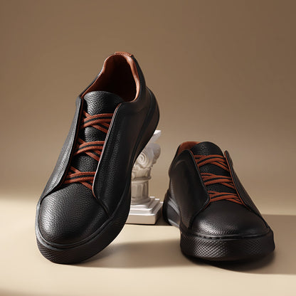 Chaussures CuirGrainé™ – Élégance Minimaliste & Confort Quotidien