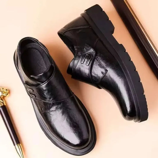 CHAUSSURES HABILLÉES NOIRES EN CUIR 2025 - BF