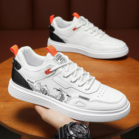 Chaussures de skate blanches tendance