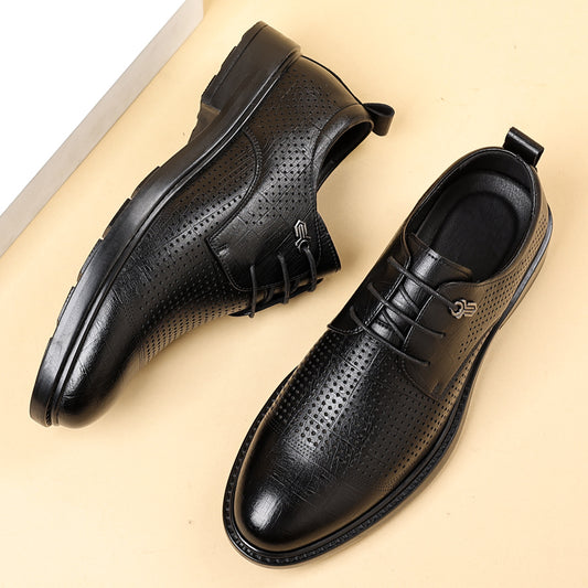 CHAUSSURES HABILLÉES RESPIRANTES EN CUIR NOIR