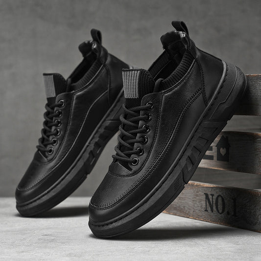 BASKETS MID-TOP BLACK STEEL