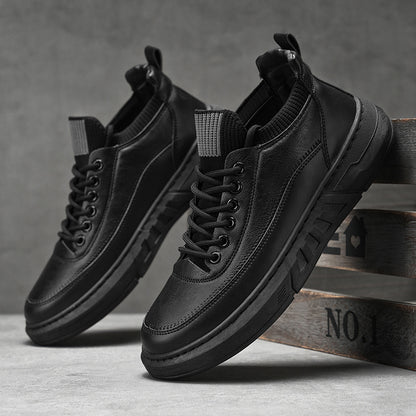 BASKETS MID-TOP BLACK STEEL