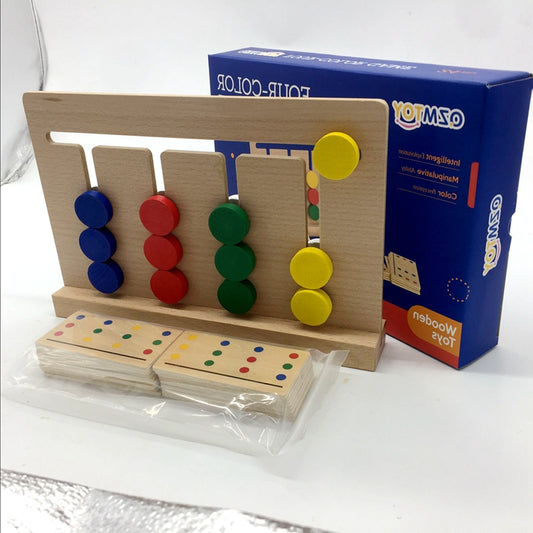 Jeu éducatif Montessori en bois – Logique-bf