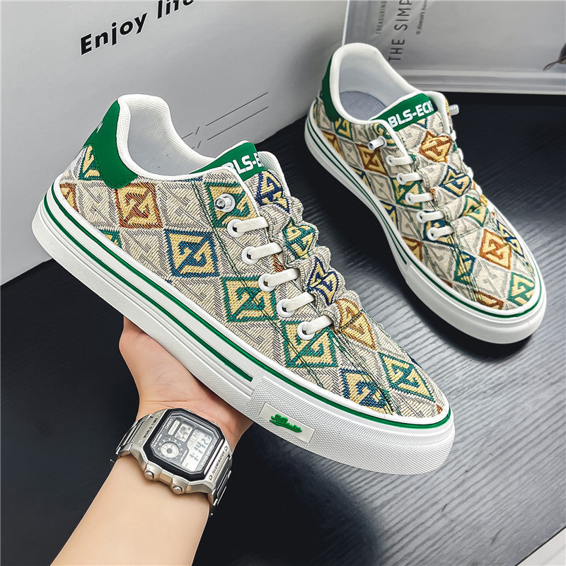 CHAUSSURES RÉTRO TISSÉES – STYLE UNIQUE-ML