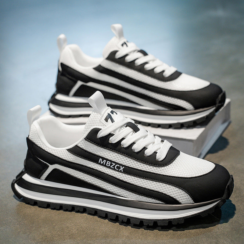 BASKETS CHIC NOIR & BLANC MODERNES-BF