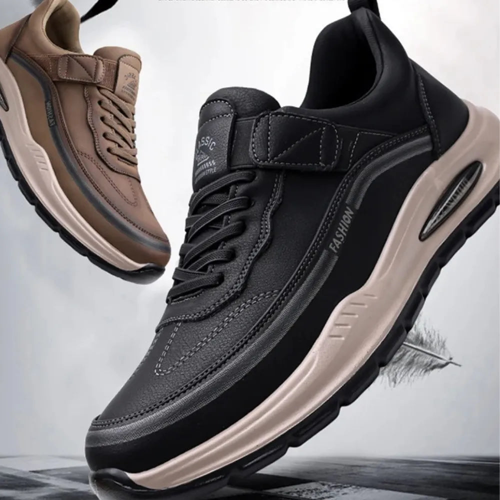 SNEAKERS MONTANTES MARRON CONFORT - BF