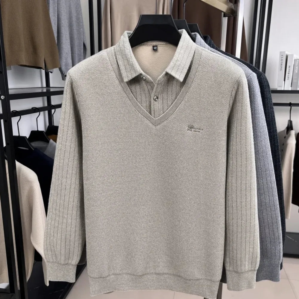 PULL CHEMISE 2-EN-1 "POLAR WARMTH"-BN