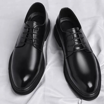 DERBIES NOIRES POUR HOMME - BN