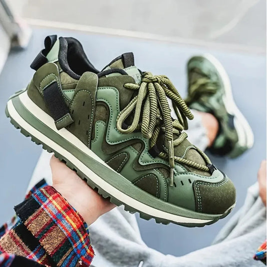 BASKETS CHUNKY HOMME IKEEV VERT - BF