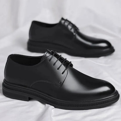 DERBIES NOIRES POUR HOMME - BN