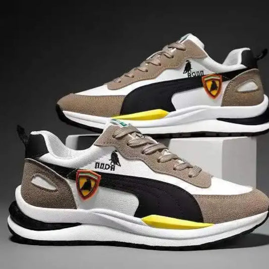 BASKETS RUNNING HOMME PATCH RÉTRO - BF