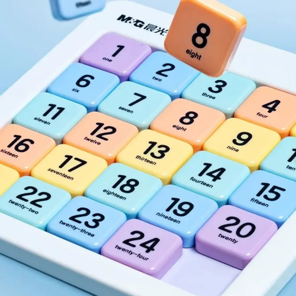 PUZZLE COULISSANT MAGNÉTIQUE "SMART NUMBER"