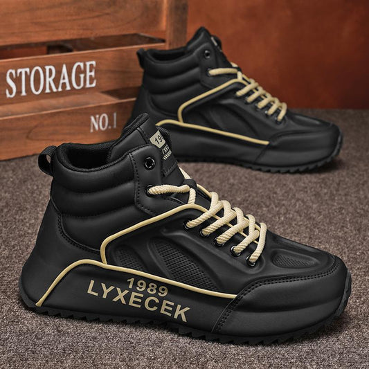 CHAUSSURES AU CUIR NOIR LYXECEK™ 1989