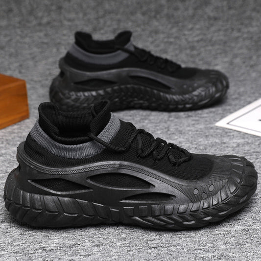 BASKETS FUTURISTES NOIR INTÉGRAL