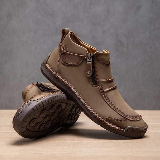 Bottines en cuir fait main pour hommes