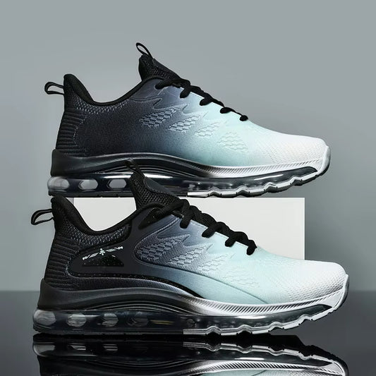 Chaussures de course respirantes en maille tissée de sports