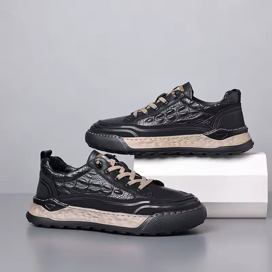 CHAUSSURES HOMME CUIR NOIR 2025