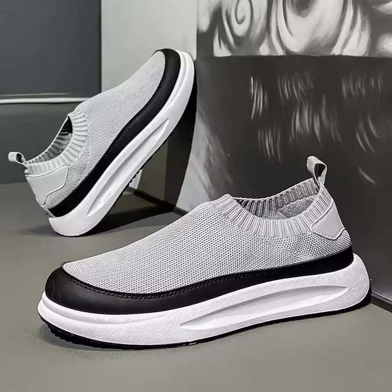 SNEAKERS SLIP-ON GRIS 2025-BN