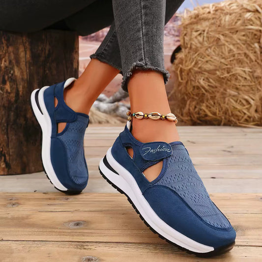 Chaussures décontractées femme – Maille respirante