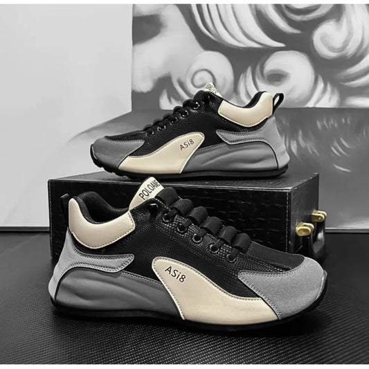 Sneakers Designer Gris & Beige 2025 - BF