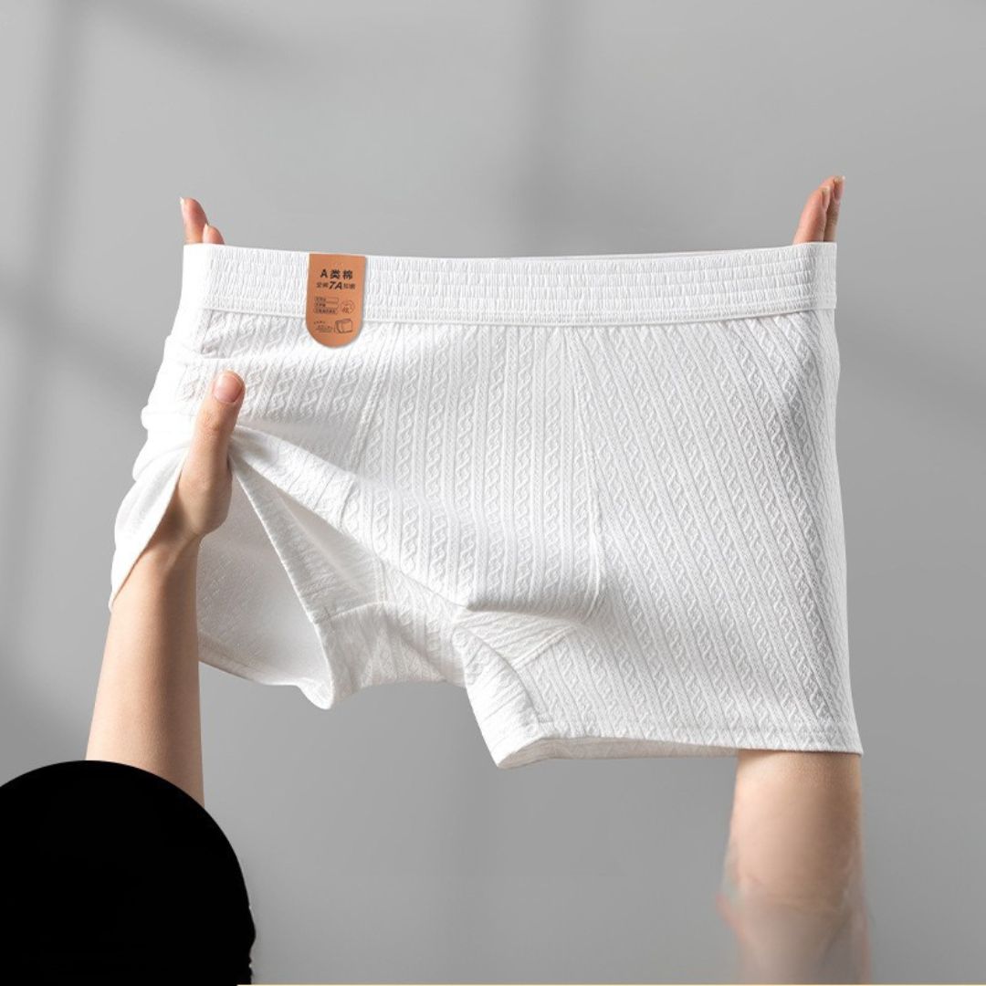 PURECOTTON™ –Pack de Boxers 100% Naturels-GB