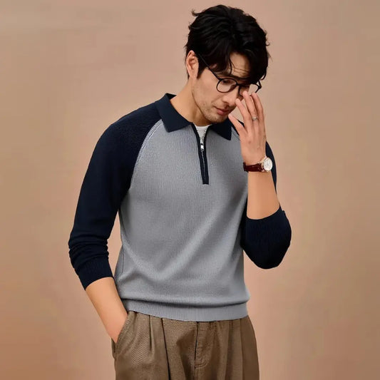 POLOS ZIPPER DESIGN ITALIEN