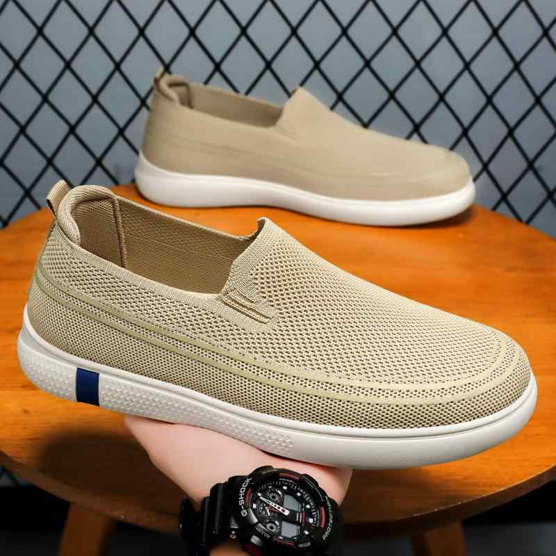 MOCASSINS RESPIRANTS BEIGE-BF