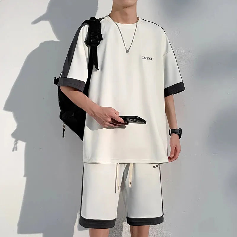 Ensemble StreetCool™ – T-shirt & Short Respirants, Style Décontracté