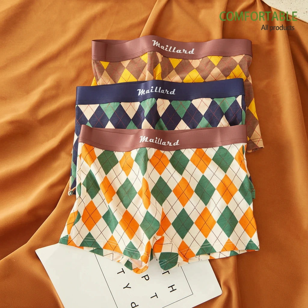 MAILLARD™ – BOXERS HOMME À CARREAUX